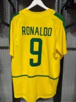 Ronaldo Brazil WC 2002 Jersey Number 9 - Figura 2