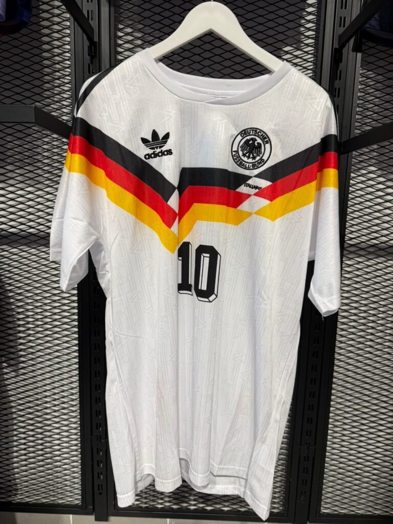 Lothar Matthäus Germany National Team 1988-90 Home Jersey