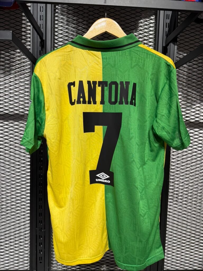 Manchester Utd 92/94 Away Cantona 7 thumbnail 3