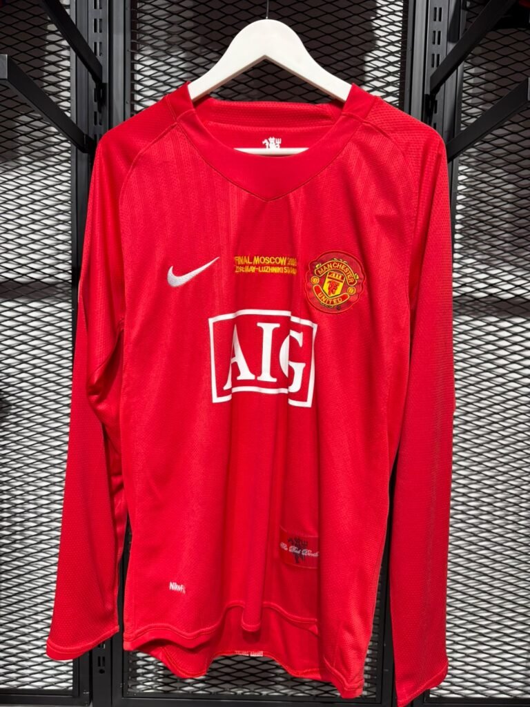 Man Utd Ronaldo 7 2007 Long Sleeve